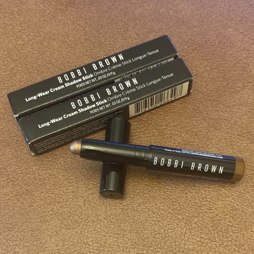 Bobbi Brown Long-wear Cream Shadow Stick, Golden Bronze  2 Minis